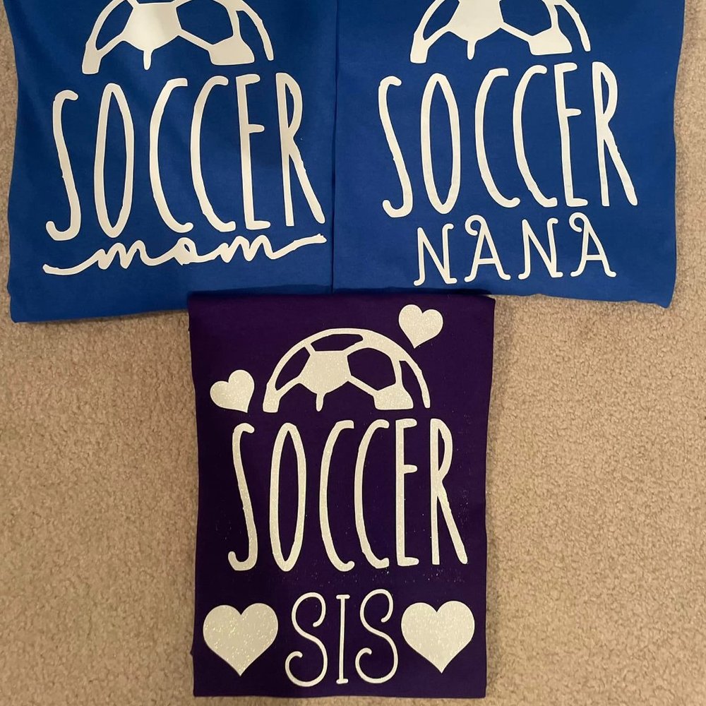 PERSONALIZED SOCCER T-SHIRTS